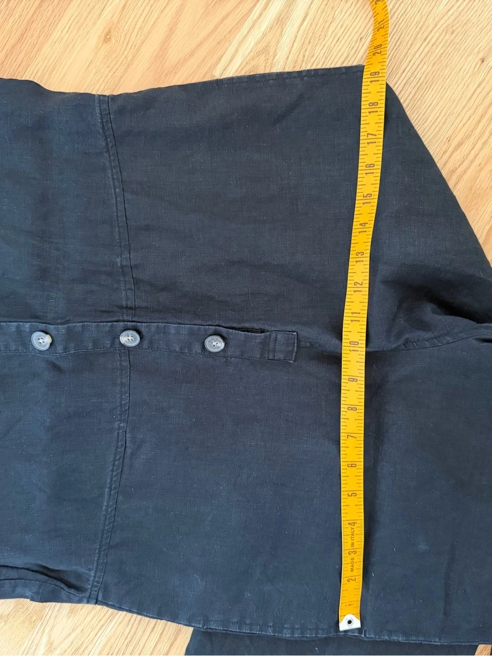 Everlane Black Linen Jumpsuit 6